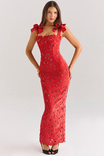 Vestido Longo | Framboesa