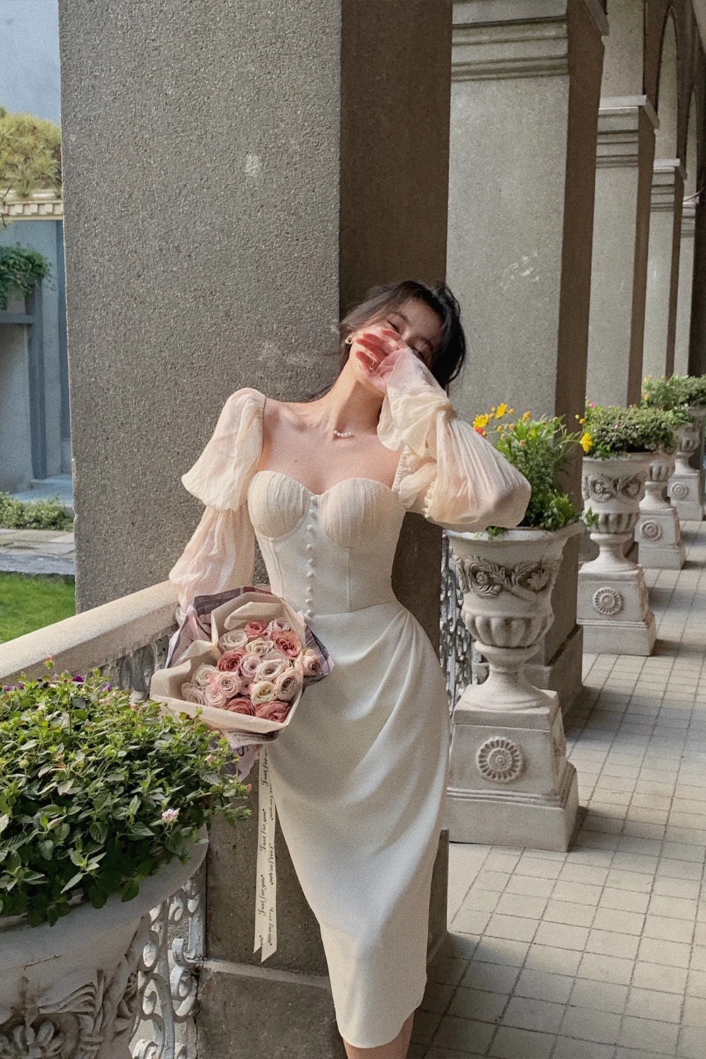 Vestido Midi | Anjo de Luz
